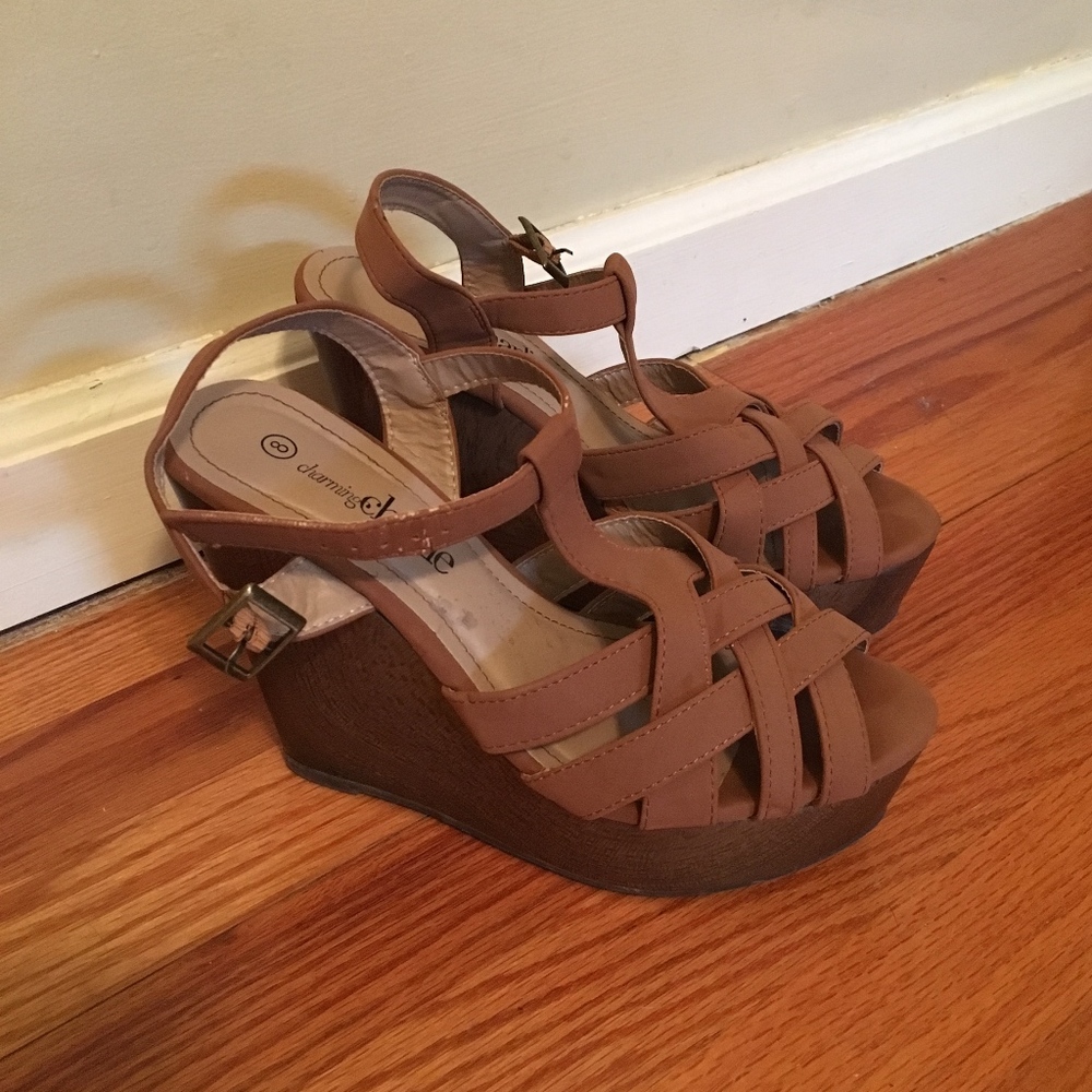 Charming Charlie Platform Wedges